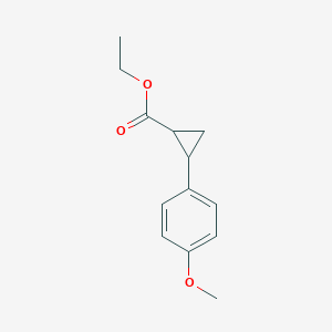 trans-Ethyl 2-(4-methoxyphenyl)cyclopropanecarboxylate