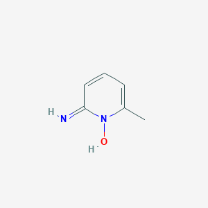 molecular formula C6H8N2O B188547 6-Methylpyridin-2-amine 1-oxide CAS No. 25063-84-7