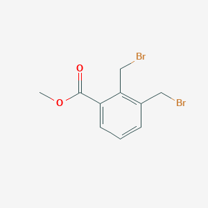 molecular formula C10H10Br2O2 B188550 Methyl 2,3-bis(bromomethyl)benzoate CAS No. 127168-91-6