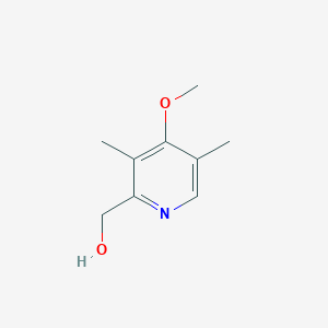 molecular formula C9H13NO2 B188584 (4-Methoxy-3,5-dimethylpyridin-2-yl)methanol CAS No. 86604-78-6