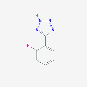 molecular formula C7H5FN4 B188585 5-(2-Fluorophenyl)-1H-tetrazole CAS No. 50907-19-2