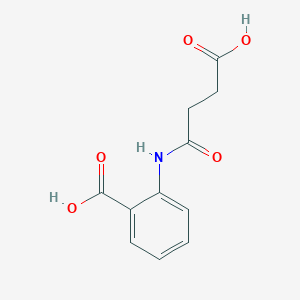 2-[(3-Carboxypropanoyl)amino]benzoic acid