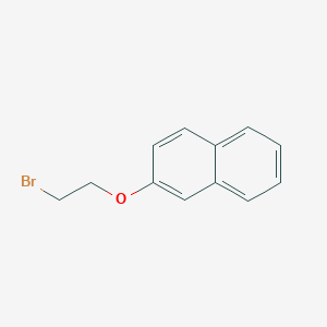 molecular formula C12H11BrO B188594 2-(2-Bromoethoxy)naphthalene CAS No. 13247-80-8