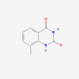 molecular formula C9H8N2O2 B188616 8-Methylquinazoline-2,4(1H,3H)-dione CAS No. 67449-23-4