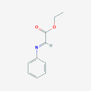 molecular formula C10H11NO2 B188630 ethyl2-(phenylimino)acetate CAS No. 84484-31-1