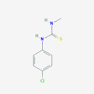 B188631 1-(4-Chlorophenyl)-3-methylthiourea CAS No. 2740-97-8