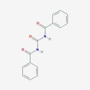 molecular formula C15H12N2O3 B188634 N-(benzoylcarbamoyl)benzamide CAS No. 965-04-8