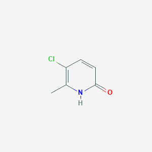 molecular formula C6H6ClNO B018866 5-氯-6-甲基吡啶-2-醇 CAS No. 103997-23-5