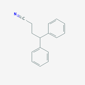molecular formula C16H15N B188660 4,4-Diphenylbutyronitrile CAS No. 22156-48-5