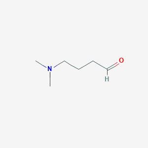 molecular formula C6H13NO B018867 4-(Dimethylamino)butanal CAS No. 104459-70-3