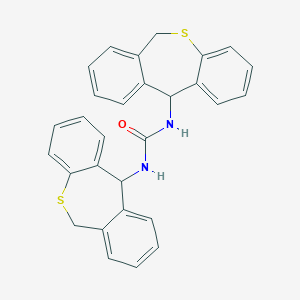 molecular formula C29H24N2OS2 B188674 1,3-Bis(6,11-dihydrodibenzo(b,e)thiepin-11-yl)urea CAS No. 74797-32-3