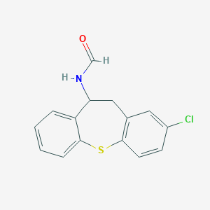 2-Chloro-10-formamido-10,11-dihydrodibenzo(b,f)thiepin