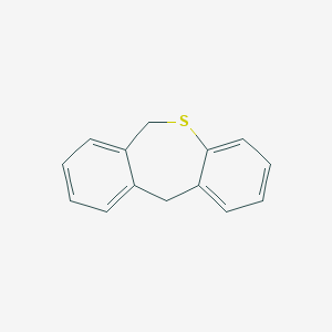 molecular formula C14H12S B188695 Dibenzo(b,e)thiepin, 6,11-dihydro- CAS No. 1207-93-8