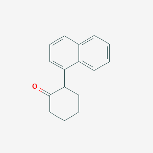 molecular formula C16H16O B188708 2-(1-Naphthyl)cyclohexanone CAS No. 22591-15-7