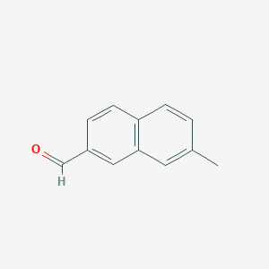 molecular formula C12H10O B188711 7-Methylnaphthalene-2-carbaldehyde CAS No. 52988-18-8