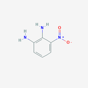 molecular formula C6H7N3O2 B188712 3-nitrobenzene-1,2-diamine CAS No. 3694-52-8