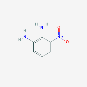 molecular formula C6H7N3O2 B188712 3-Nitro-o-phenylenediamine CAS No. 3694-52-8