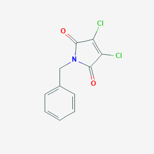 molecular formula C11H7Cl2NO2 B188713 1-benzyl-3,4-dichloro-1H-pyrrole-2,5-dione CAS No. 16114-24-2