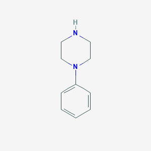 molecular formula C10H14N2 B188723 1-苯基哌嗪 CAS No. 92-54-6
