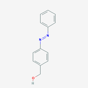 molecular formula C13H12N2O B188727 (4-[(E)-Phenyldiazenyl]phenyl)methanol CAS No. 65926-74-1