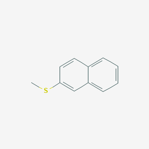 molecular formula C11H10S B188729 2-(Methylthio)naphthalene CAS No. 7433-79-6