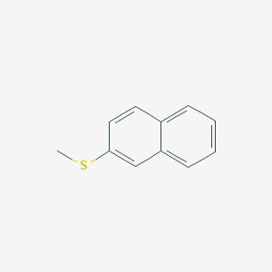 molecular formula C11H10S B188729 2-Methylmercaptonaphthalene CAS No. 7433-79-6