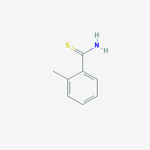 molecular formula C8H9NS B188731 2-甲基苯甲硫酰胺 CAS No. 53515-19-8
