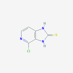 molecular formula C6H4ClN3S B188735 4-Chloro-1H-imidazo[4,5-c]pyridine-2(3H)-thione CAS No. 120759-70-8