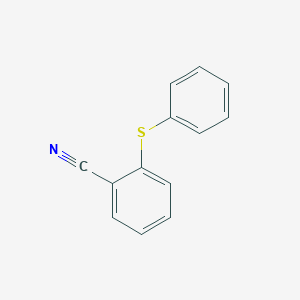 molecular formula C13H9NS B188739 Benzonitrile, 2-(phenylthio)- CAS No. 91804-55-6