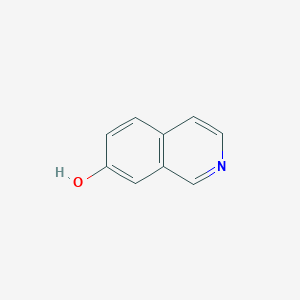 molecular formula C9H7NO B188741 7-Hydroxyisoquinoline CAS No. 14476-74-5