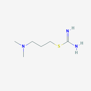 molecular formula C6H15N3S B188742 地马普利 CAS No. 65119-89-3