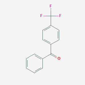 molecular formula C14H9F3O B188743 4-(Trifluoromethyl)benzophenone CAS No. 728-86-9