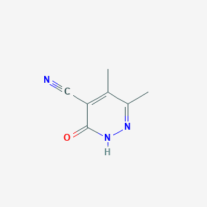 5,6-Dimethyl-3-oxo-2,3-dihydropyridazine-4-carbonitrile
