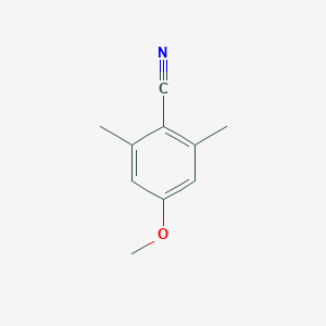 molecular formula C10H11NO B188753 4-Methoxy-2,6-dimethylbenzonitrile CAS No. 19111-77-4
