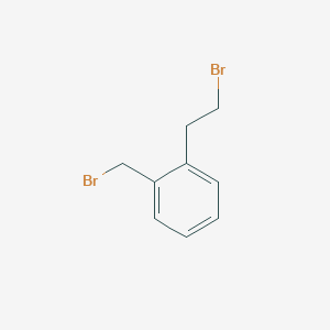 molecular formula C9H10Br2 B188755 1-(2-Bromoethyl)-2-(bromomethyl)benzene CAS No. 38256-56-3