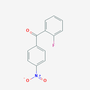 molecular formula C13H8FNO3 B188756 2-Fluoro-4'-nitrobenzophenone CAS No. 77778-85-9