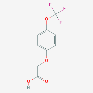 molecular formula C9H7F3O4 B188763 2-(4-(Trifluoromethoxy)phenoxy)acetic acid CAS No. 72220-50-9