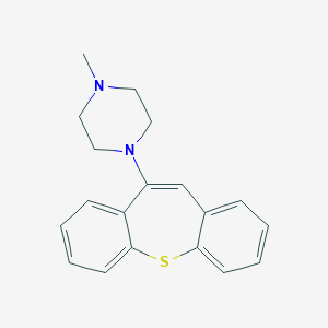 molecular formula C19H20N2S B188773 10-(4-Methylpiperazino)dibenzo(b,f)thiepin CAS No. 22012-13-1