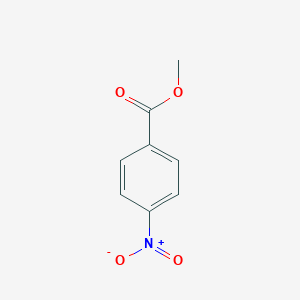 molecular formula C8H7NO4 B188774 Methyl 4-nitrobenzoate CAS No. 619-50-1