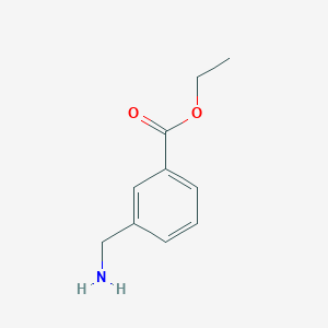 molecular formula C10H13NO2 B188775 Ethyl 3-(aminomethyl)benzoate CAS No. 115868-92-3
