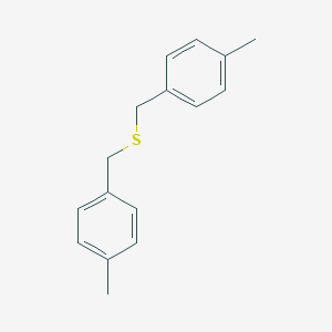 molecular formula C16H18S B188787 Sulfide, bis(4-methylbenzyl)- CAS No. 13250-88-9