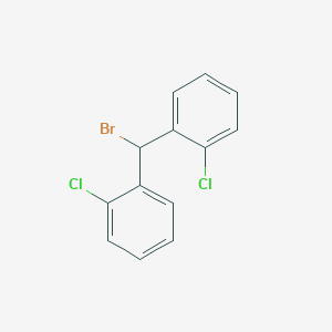 molecular formula C13H9BrCl2 B188799 Bis(2-chlorophenyl)-bromomethane CAS No. 200868-49-1