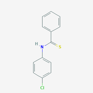 molecular formula C13H10ClNS B188800 N-(4-chlorophenyl)benzenecarbothioamide CAS No. 5310-28-1