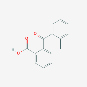 molecular formula C15H12O3 B188809 2-(2-Methylbenzoyl)benzoic acid CAS No. 5469-51-2