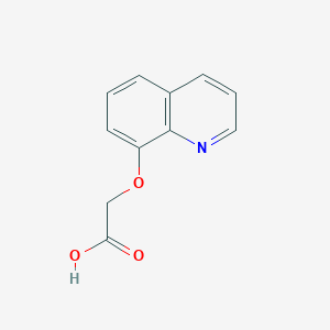 molecular formula C11H9NO3 B188818 (Quinolin-8-yloxy)-acetic acid CAS No. 5326-89-6