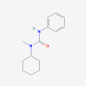 molecular formula C14H20N2O B188821 1-Cyclohexyl-1-methyl-3-phenylurea CAS No. 57322-97-1