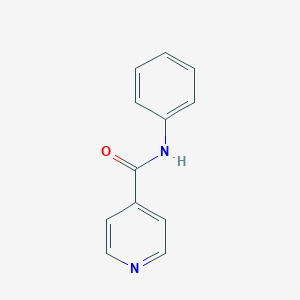 molecular formula C12H10N2O B188823 N-Phenylisonicotinamide CAS No. 3034-31-9