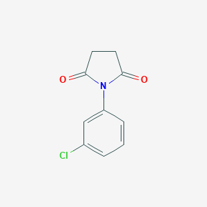 molecular formula C10H8ClNO2 B188833 1-(3-氯苯基)吡咯烷-2,5-二酮 CAS No. 15386-99-9
