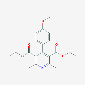 Diethyl 4-(4-methoxyphenyl)-2,6-dimethyl-3,5-pyridinedicarboxylate