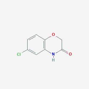 molecular formula C8H6ClNO2 B188842 6-Chloro-2H-1,4-benzoxazin-3(4H)-one CAS No. 7652-29-1
